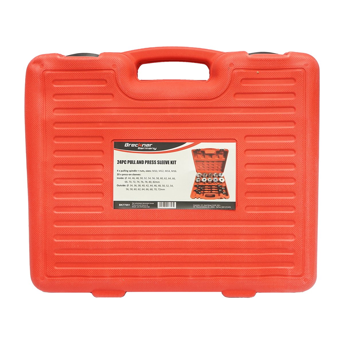 Trusa presa pentru extras bucse si rulmenti 24 piese Breckner Germany